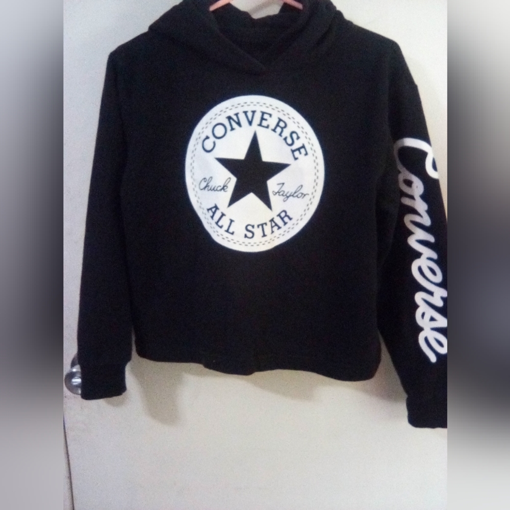 Converse All Star hooded long sleeve t-shirt teen xl